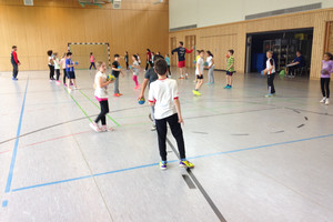 Handball-Workshop Klasse 3 und 4 in Effringen